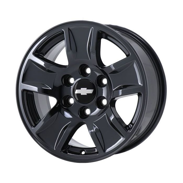 Chevrolet Silverado 1500 Wheel Rim PVD Black Chrome 5657 Stock Factory OEM Replacement