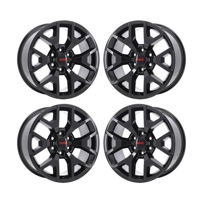 GMC Sierra 1500 Exchange Wheels Set of 4-Exchange Rims Set of 4 Gloss Black 5658