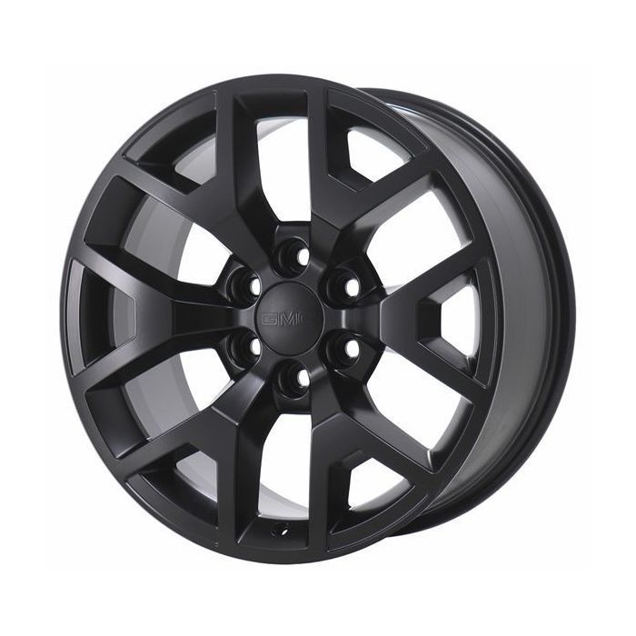 GMC Sierra 1500 Wheel Rim Satin Black 5658 Stock Factory OEM Replacement