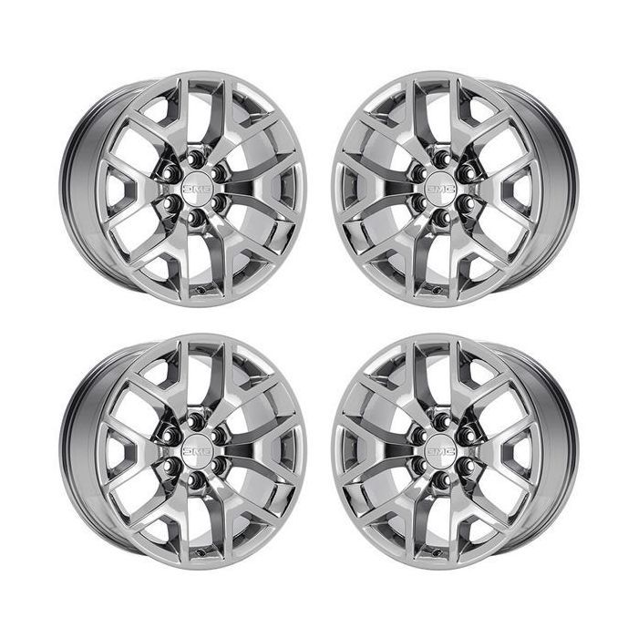 GMC Sierra 1500 Wheel Rim PVD Bright Chrome 5658 Stock Factory OEM Replacement