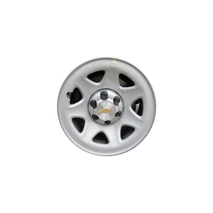 Chevrolet Silverado 1500 Wheel Rim Silver Steel 5659 Stock Factory OEM Replacement