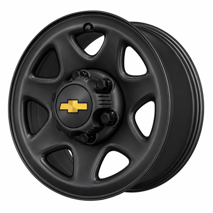 Chevrolet Silverado 1500 Wheel Rim Satin Black Steel 5659 Stock Factory OEM Replacement
