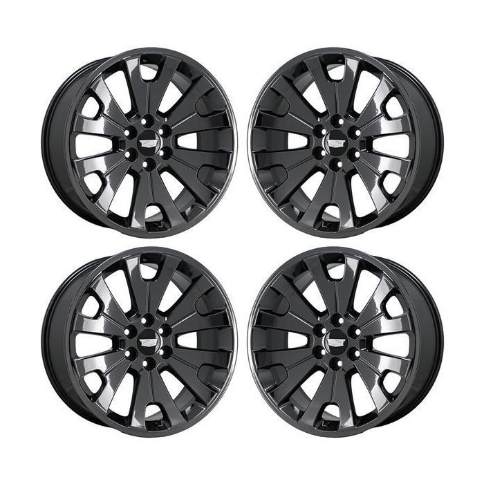 Chevrolet Silverado 1500 Wheel Rim PVD Black Chrome 5663 Stock Factory OEM Replacement