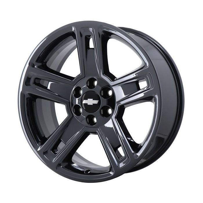 Chevrolet Silverado 1500 Wheel Rim PVD Black Chrome 5664 Stock Factory OEM Replacement