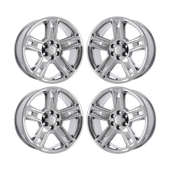Chevrolet Silverado 1500 Wheel Rim PVD Bright Chrome 5664 Stock Factory OEM Replacement