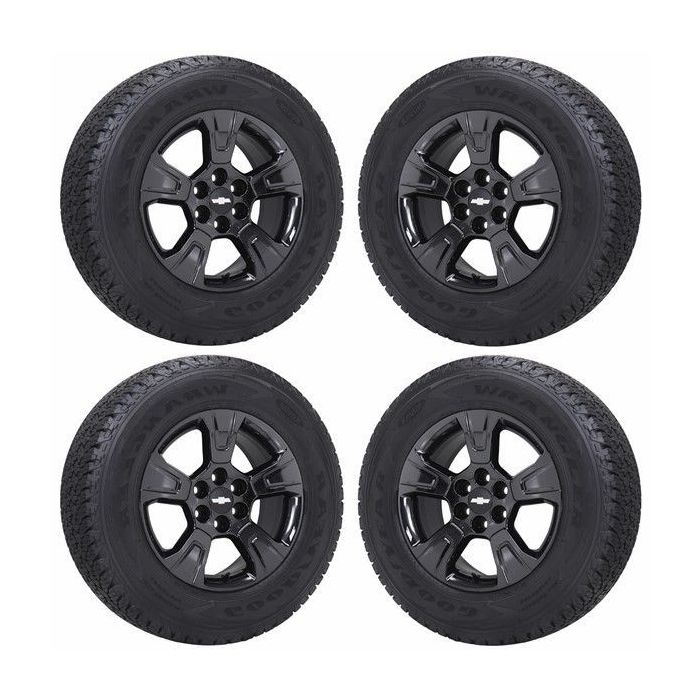 Chevrolet Colorado Wheel and Tire Sets-Wheel and Tire Packages-Wheel & Tire Sets-Wheel & Tire Packages-Wheel and Rim Sets-Wheel and Rim Packages-Wheel & Rim Sets -Wheel & Rim Packages PVD Black Chrome 5671