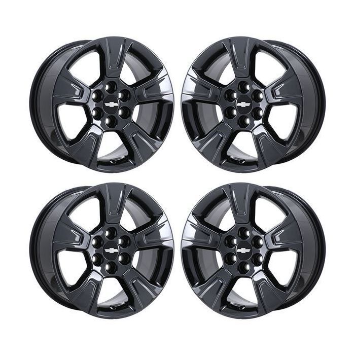 Chevrolet Colorado Wheel Rim PVD Black Chrome 5671 Stock Factory OEM Replacement