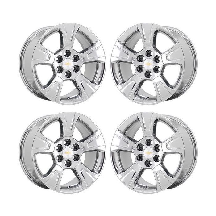 Chevrolet Colorado Wheel Rim PVD Bright Chrome 5671 Stock Factory OEM Replacement