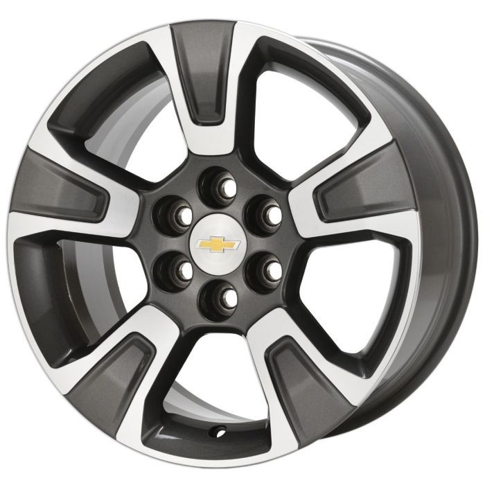 Chevrolet Colorado Wheel Rim Machined Grey 5671 Stock Factory OEM Replacement