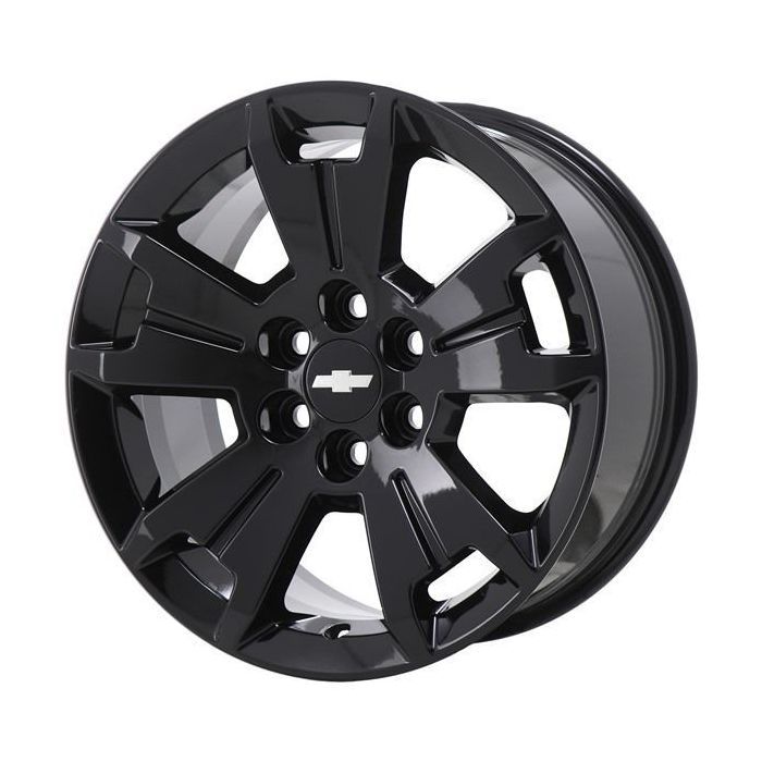 Chevrolet Colorado Wheel Rim Gloss Black 5672 Stock Factory OEM Replacement