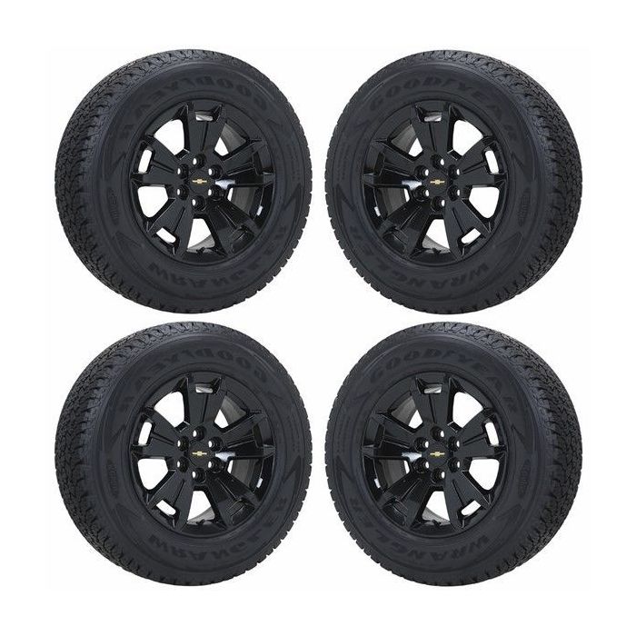 Chevrolet Colorado Wheel and Tire Sets-Wheel and Tire Packages-Wheel & Tire Sets-Wheel & Tire Packages-Wheel and Rim Sets-Wheel and Rim Packages-Wheel & Rim Sets -Wheel & Rim Packages Gloss Black 5672