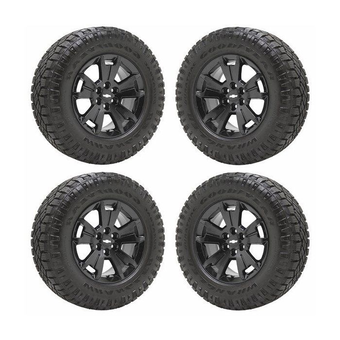 Chevrolet Colorado Wheel and Tire Sets-Wheel and Tire Packages-Wheel & Tire Sets-Wheel & Tire Packages-Wheel and Rim Sets-Wheel and Rim Packages-Wheel & Rim Sets -Wheel & Rim Packages Gloss Black 5672