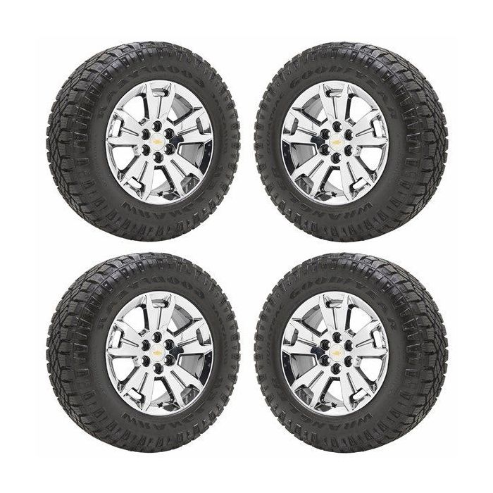 Chevrolet Colorado Wheel and Tire Sets-Wheel and Tire Packages-Wheel & Tire Sets-Wheel & Tire Packages-Wheel and Rim Sets-Wheel and Rim Packages-Wheel & Rim Sets -Wheel & Rim Packages PVD Bright Chrome 5672