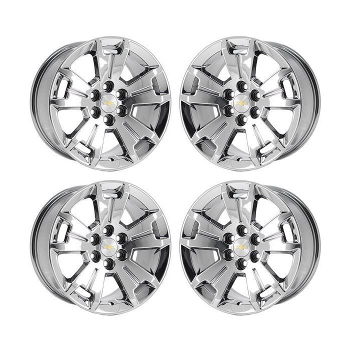 Chevrolet Colorado Wheel Rim PVD Bright Chrome 5672 Stock Factory OEM Replacement