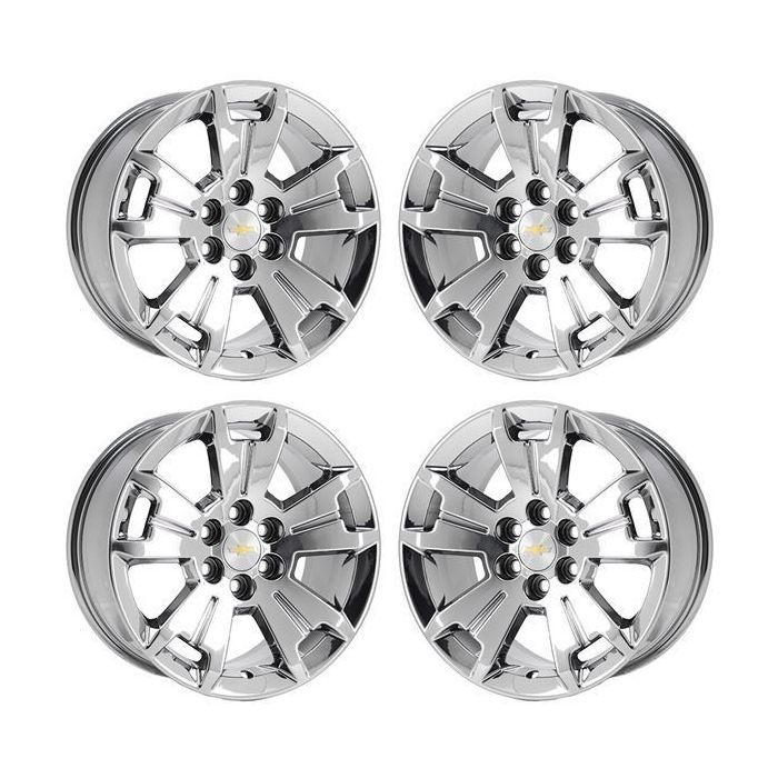 Chevrolet Colorado Wheel Rim PVD Bright Chrome 5672 Stock Factory OEM Replacement