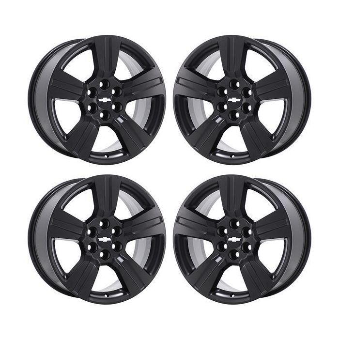 Chevrolet Colorado Exchange Wheels Set of 4-Exchange Rims Set of 4 Satin Black 5673