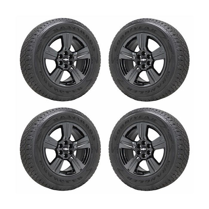 Chevrolet Colorado Wheel and Tire Sets-Wheel and Tire Packages-Wheel & Tire Sets-Wheel & Tire Packages-Wheel and Rim Sets-Wheel and Rim Packages-Wheel & Rim Sets -Wheel & Rim Packages PVD Black Chrome 5673