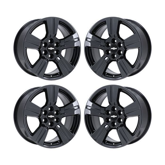 Chevrolet Colorado Wheel Rim PVD Black Chrome 5673 Stock Factory OEM Replacement