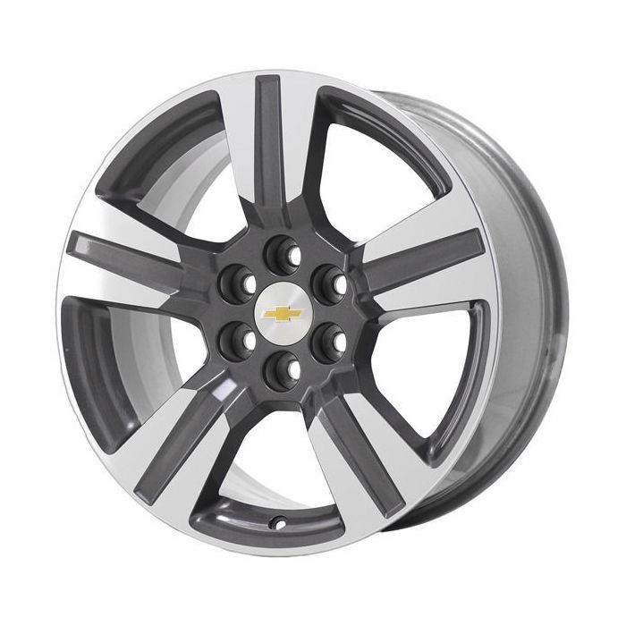 Chevrolet Colorado Wheel Rim Machined Grey 5673 Stock Factory OEM Replacement
