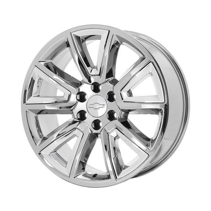 Chevrolet Silverado 1500 Wheel Rim PVD Bright Chrome 5696 Stock Factory OEM Replacement