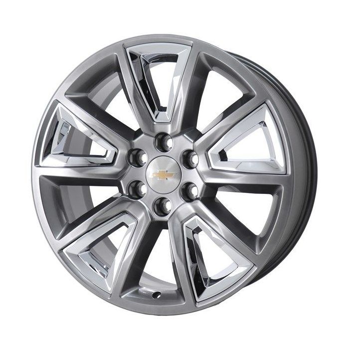 Chevrolet Silverado 1500 Wheel Rim Hyper Silver 5696 Stock Factory OEM Replacement