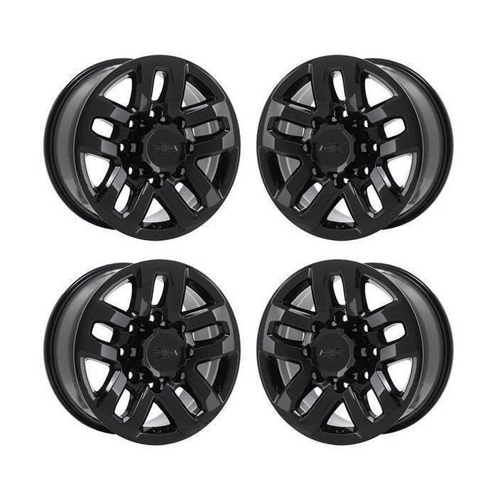 Chevrolet Silverado 2500 Exchange Wheels Set of 4-Exchange Rims Set of 4 Gloss Black 5709