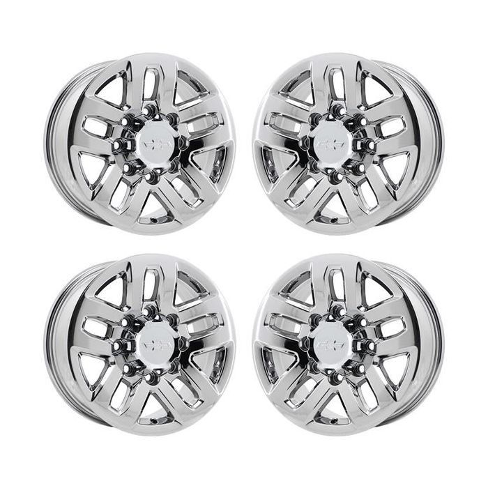 Chevrolet Silverado 2500 Wheel Rim PVD Bright Chrome 5709 Stock Factory OEM Replacement