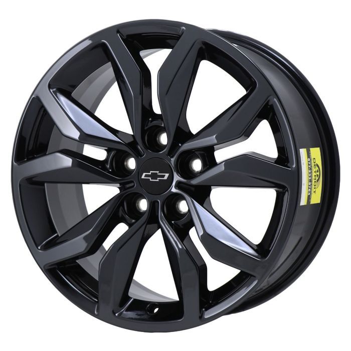 Chevrolet Impala Wheel Rim PVD Black Chrome 5712 Stock Factory OEM Replacement