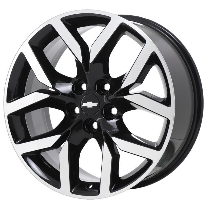 Chevrolet Impala Wheel Rim Machined Black 5613 Stock Factory OEM Replacement