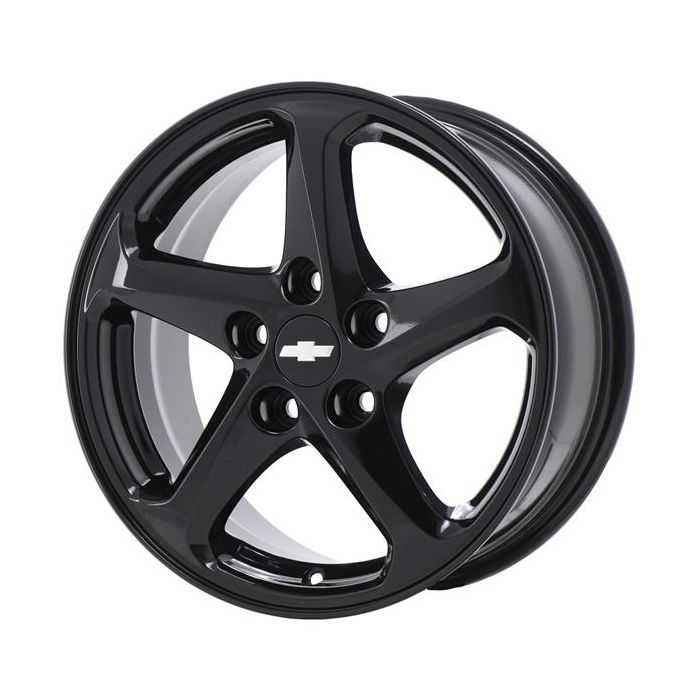Chevrolet Malibu Wheel Rim Gloss Black 5714 Stock Factory OEM Replacement
