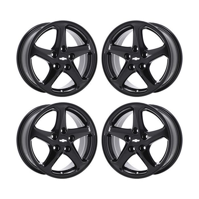 Chevrolet Malibu Exchange Wheels Set of 4-Exchange Rims Set of 4 Gloss Black 5714