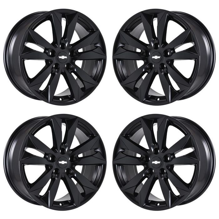 Chevrolet Malibu Exchange Wheels Set of 4-Exchange Rims Set of 4 Satin Black 5716