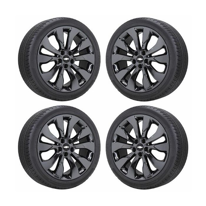 Chevrolet Malibu Wheel and Tire Sets-Wheel and Tire Packages-Wheel & Tire Sets-Wheel & Tire Packages-Wheel and Rim Sets-Wheel and Rim Packages-Wheel & Rim Sets -Wheel & Rim Packages PVD Black Chrome 5718