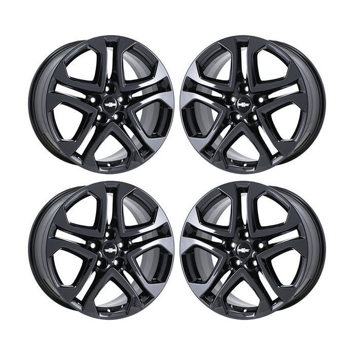 Chevrolet Caprice Wheel Rim PVD Black Chrome 5721 (F) Stock Factory OEM Replacement