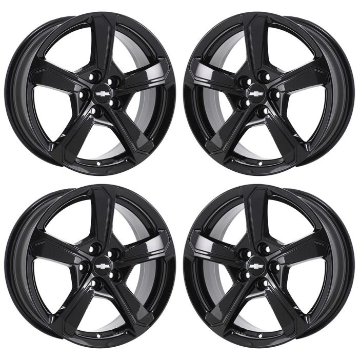 Chevrolet Volt Exchange Wheels Set of 4-Exchange Rims Set of 4 Gloss Black 5723