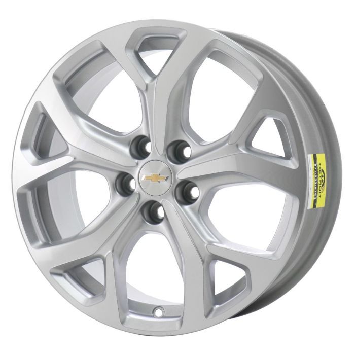 Chevrolet Volt Wheel Rim Machined Silver 5724 Stock Factory OEM Replacement