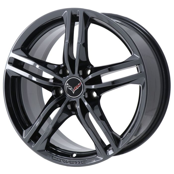 CHEVROLET CORVETTE wheel rim PVD BLACK CHROME 5729 stock factory oem replacement