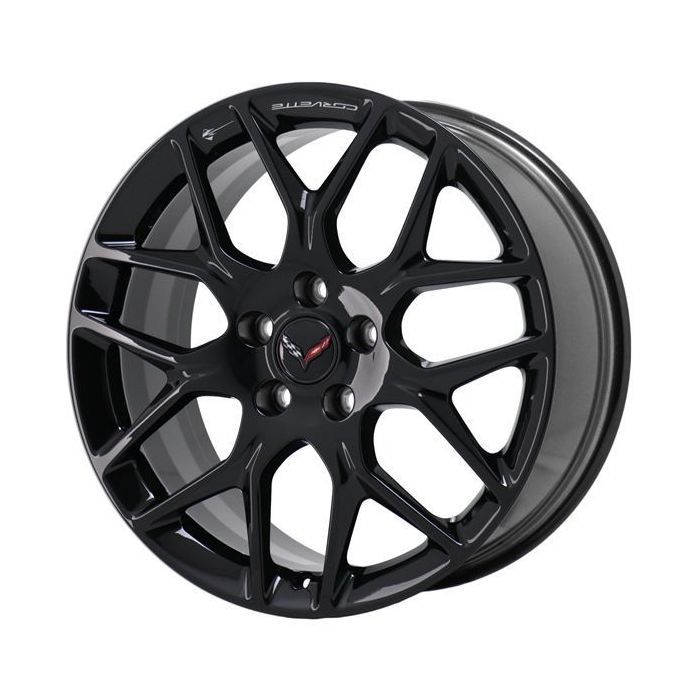 Chevrolet Corvette Wheel Rim Gloss Black 5744 (R) Stock Factory OEM Replacement