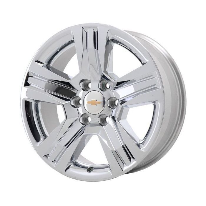 Chevrolet Silverado 1500 Wheel Rim Chrome Clad 5755 Stock Factory OEM Replacement