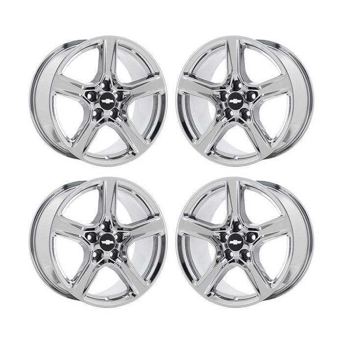 Chevrolet Camaro Wheel Rim PVD Bright Chrome 5758 Stock Factory OEM Replacement
