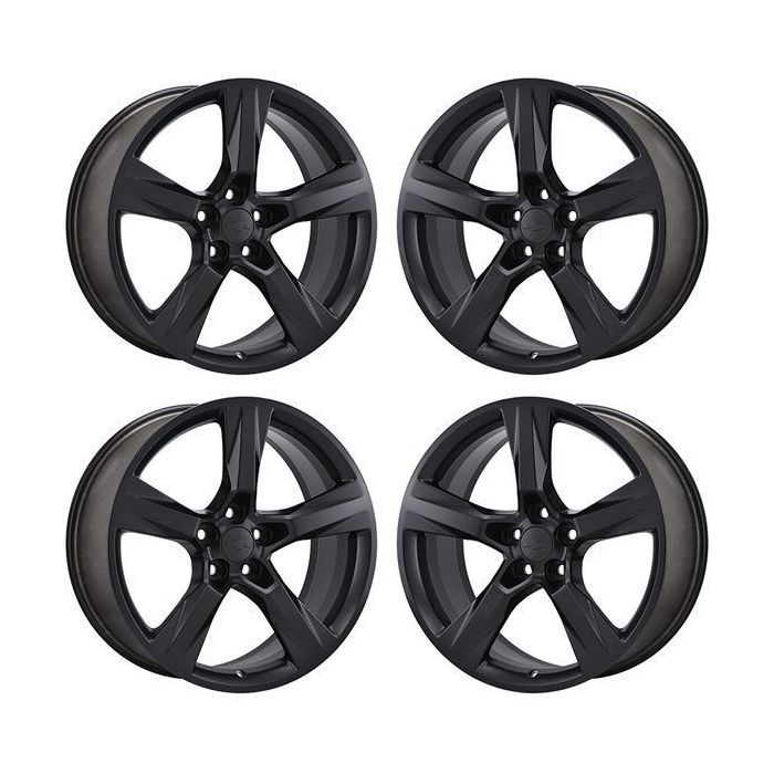 Chevrolet Camaro Exchange Wheels Set of 4-Exchange Rims Set of 4 Satin Black 5760 (F)