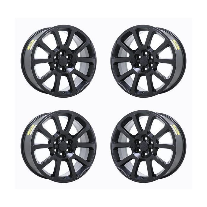 GMC Canyon Exchange Wheels Set of 4-Exchange Rims Set of 4 Satin Black 5793