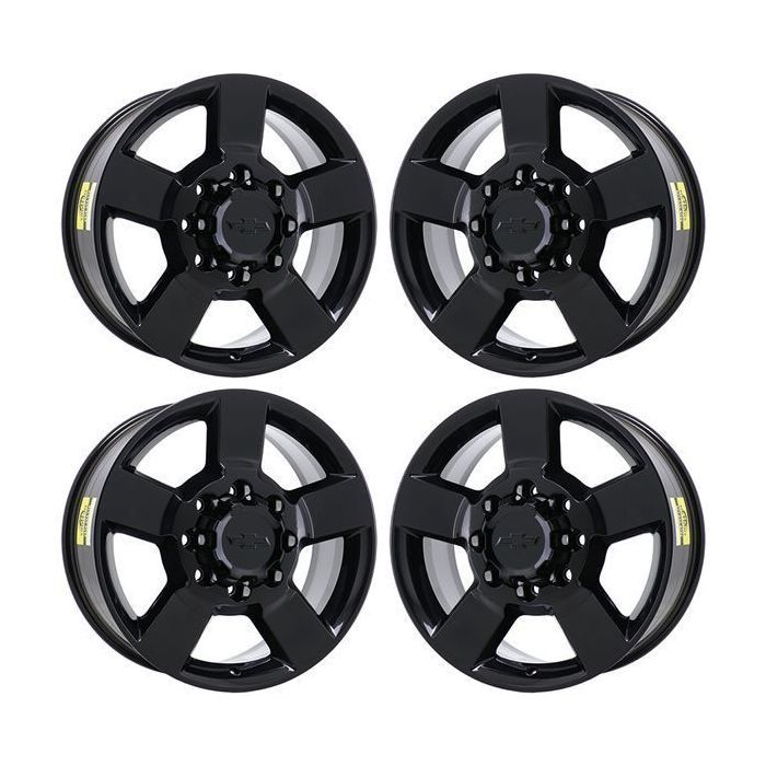 GMC Sierra 2500 Exchange Wheels Set of 4-Exchange Rims Set of 4 Gloss Black 5801