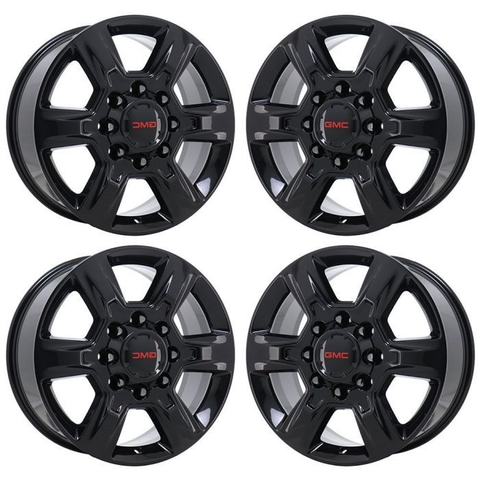 Chevrolet Silverado 2500 Exchange Wheels Set of 4-Exchange Rims Set of 4 Gloss Black 5803