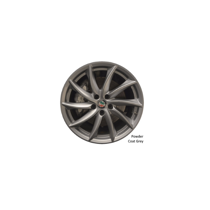Alfa Romeo Giulia Wheel Rim Grey 58159 Stock Factory OEM Replacement