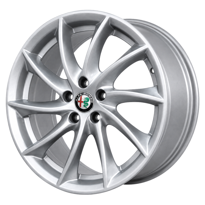 Alfa Romeo Giulia Wheel Rim Silver 58159 Stock Factory OEM Replacement