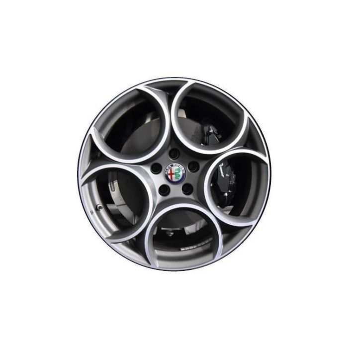 Alfa Romeo Stelvio Wheel Rim Machined Grey 58172 Stock Factory OEM Replacement