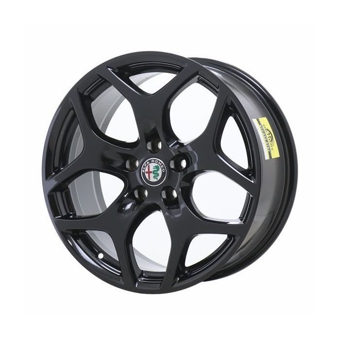 Alfa Romeo Giulia Wheel Rim Gloss Black 58176 Stock Factory OEM Replacement