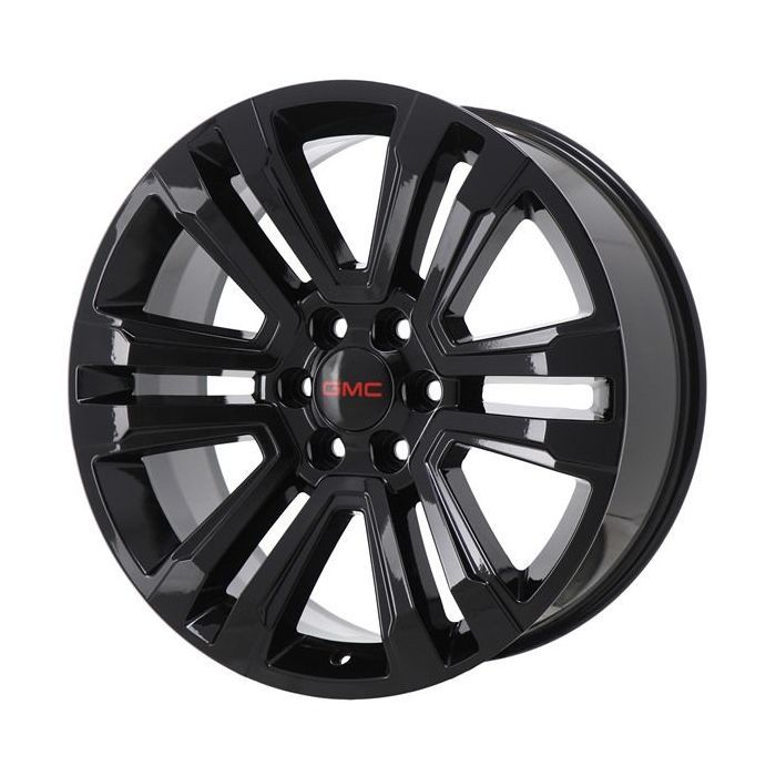 GMC Yukon Wheel Rim Gloss Black 5822 Stock Factory OEM Replacement