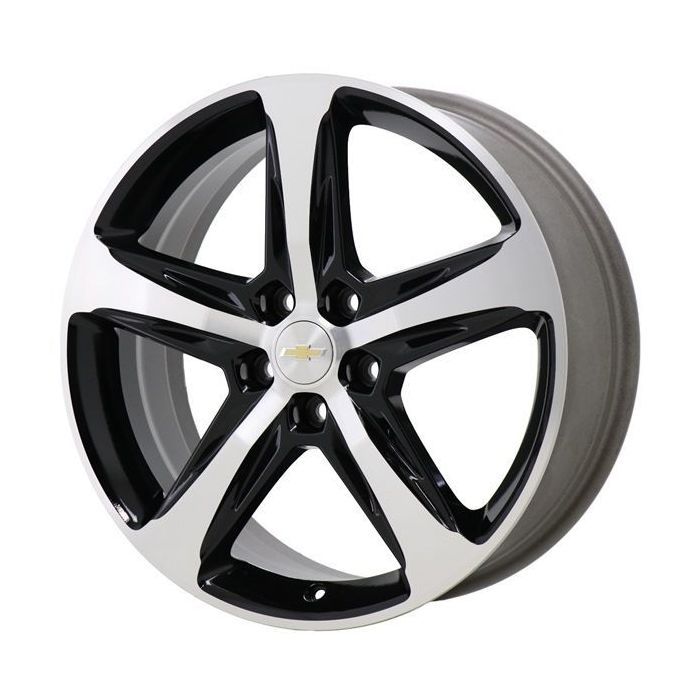 Chevrolet Equinox Wheel Rim Machined Black 5831 Stock Factory OEM Replacement